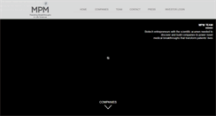 Desktop Screenshot of mpmcapital.com